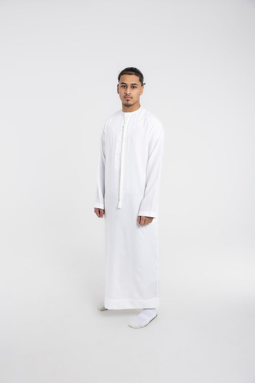 Emirati Thobe - White